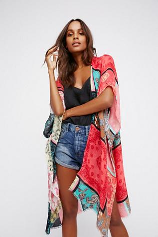 Free People Womens Voodoo Child Patchwork Ki