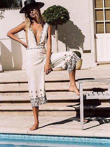 Some Girls Embroidered One Piece By Free People X Kas Ny