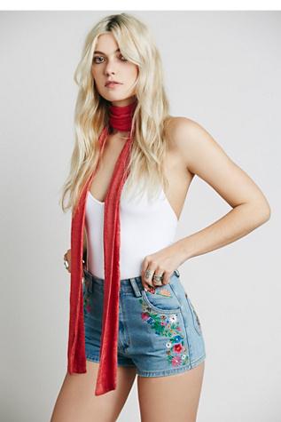Spell & The Gypsy Collective Womens Love Child Embr Shorts