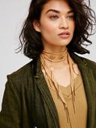 Diamond Embellished Neck Tie By Chan Luu