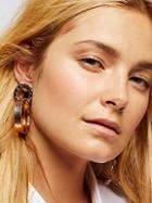 Lizzie Double Hoops By Free People