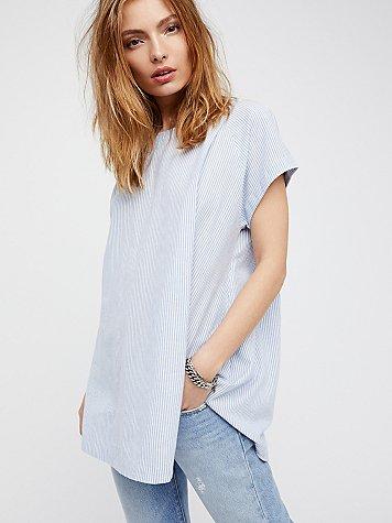 Free People Crazy Hearts Stripe Mini