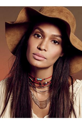 Free People Womens Little Luck Vgn Sd Hat