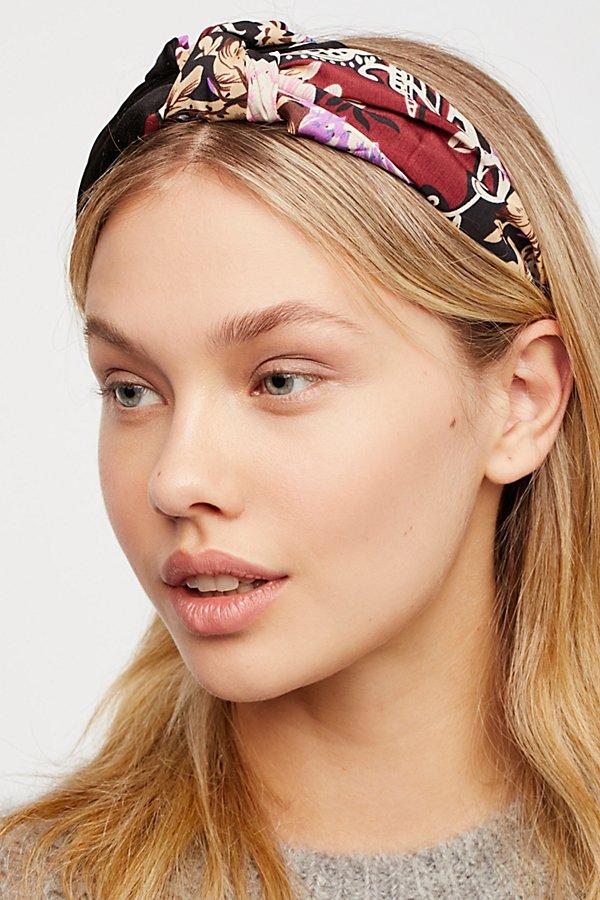 Scarf Print Headband By Free People