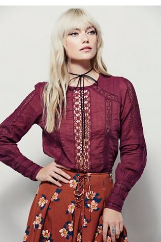 Free People Womens Sheer Dreaming Top