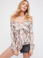 Arcadia Printed Top By Free People