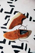 Manas Womens Park Slope Flatform Oxfor