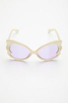 Free People Womens Butterfly Kisses Sunglass