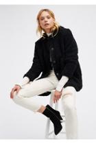 Free People Womens Sherpa Liner Coat