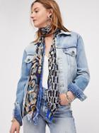 Vintage Silk Tie Skinny Scarf By Debe Dohrer At Free People