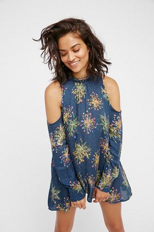 Free People Womens Kaleidoscope Dreams Tunic