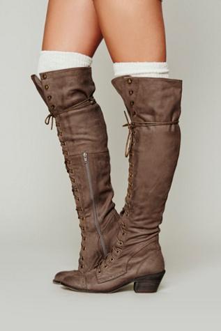 Jeffrey Campbell For Free People Womens Joe Lace Up Boot
