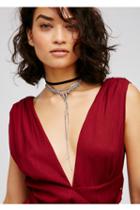 Free People Womens Florence Velvet Crystal B