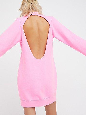 Milan Backless Mini Dress By Cotton Citizen At Free People