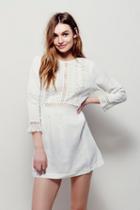 Free People Womens Little Wings Lace Tunic