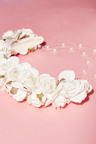 Amaroq Designs Womens Flower Laurel Back Halo