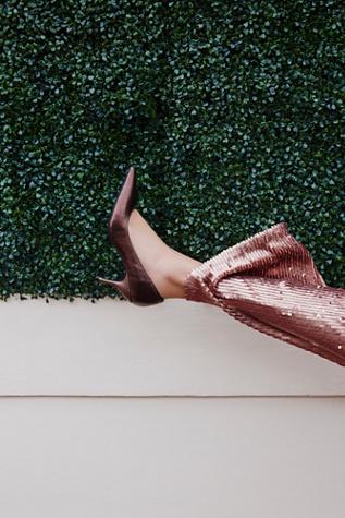 Jeffrey Campbell Womens Night Caps Kitten Heel