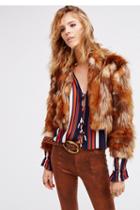 Spell & The Gypsy Collective Womens Nomade Faux Fur Jkt
