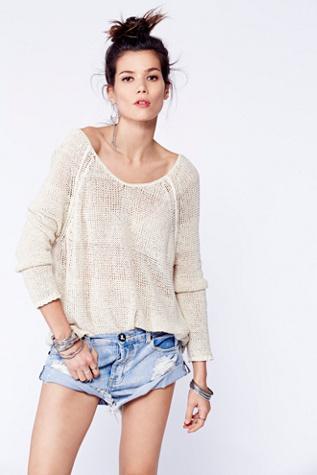 One Teaspoon Womens Bandit Denim Cutoffs
