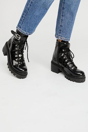 Check Lace-up Boot By Jeffrey Campbell At Free People