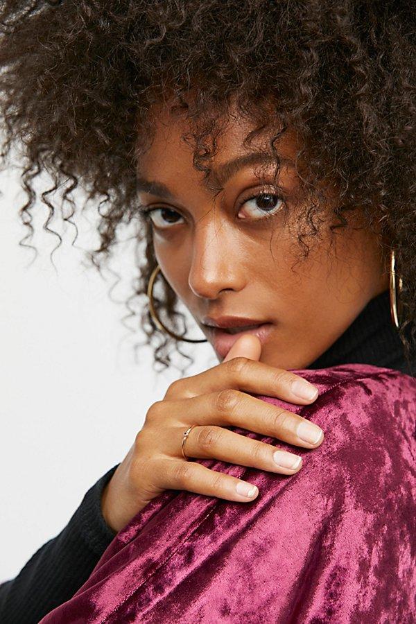 Delicate Ruby Stack Ring By Free People