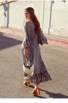 Free People Womens All Mixed Up Printed Dres