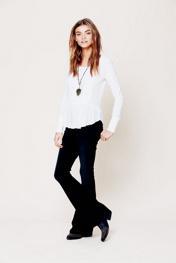 Free People Womens Fp Pull On Kick Flare