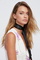 Xoxo Embellished Neck Tie By Nfc At Free People