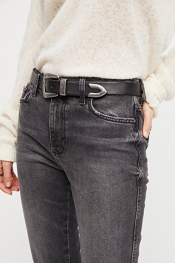 Austin Leather Belt By Free People