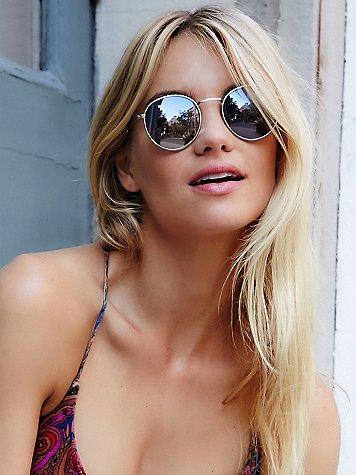 Free People Far Out Round Sunnies