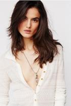 Pascale Monvoisin Womens Destiny Feather Necklace
