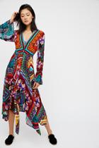 Over The Rainbow Maxi Dress By Free People