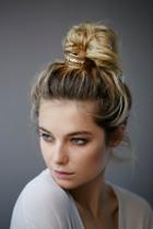 Free People Womens Engraved Bun Cuff