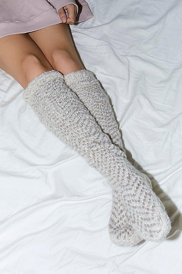 Chevron Cozy Tall Socks By Lemons At Free People