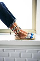 Soludos X Lemlem Womens Tulum Wrap Espadrille