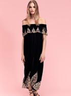 Antique Lace High Low Maxi Dress By Nightcap