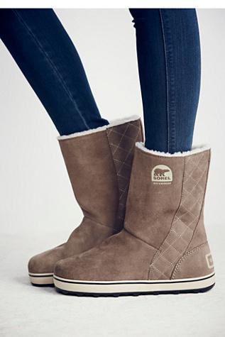Sorel Womens Glacy Pull On Weather Boot