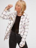 Free People Erin's Studded Plaid Shirt