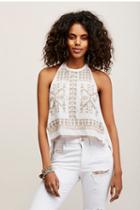Free People Womens Fpx Cross Stitch Halter