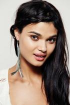 Serafina Womens Under My Spell Feather Duster Earring