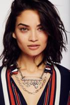 Tova X Free People Womens Khaleesi Crystal Chain Co