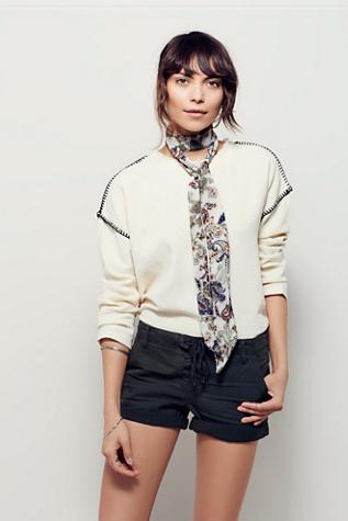Free People Womens Tessa Lace Up Short