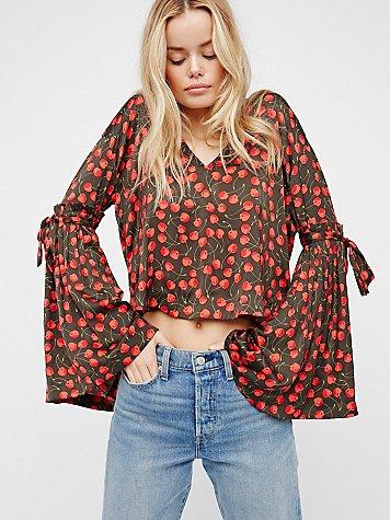 Free People Cherry Pie Top
