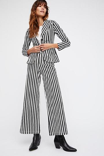 Striped Twill Suit By Sugarhigh Lovestoned At Free People