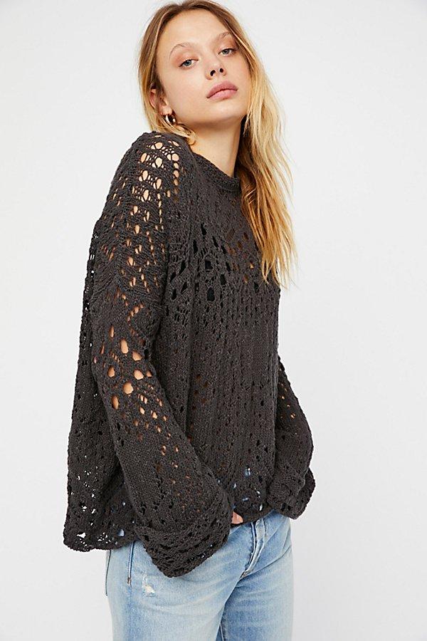 Traveling Lace Sweater By Free People