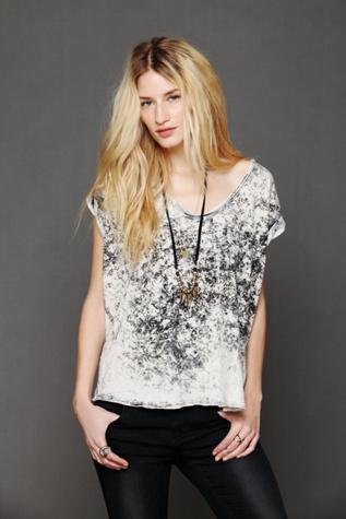 We The Free Womens Cloud Washed Keep Me Tee