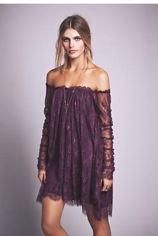 Free People Womens Angel Lace Trapeze