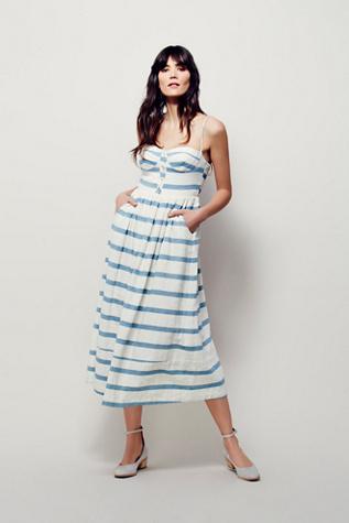 Mara Hoffman Womens Bustier Dress