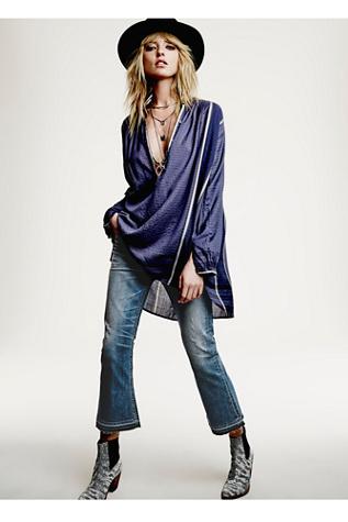 Citizens Of Humanity For Free People Womens Summer Of Love Crop Flare