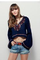 Free People Womens Embr High Times